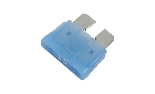 FUSÍVEIS DE LÂMINA PADRÃO LED 15A, PACOTE COM 5 UNIDADES - Image 2