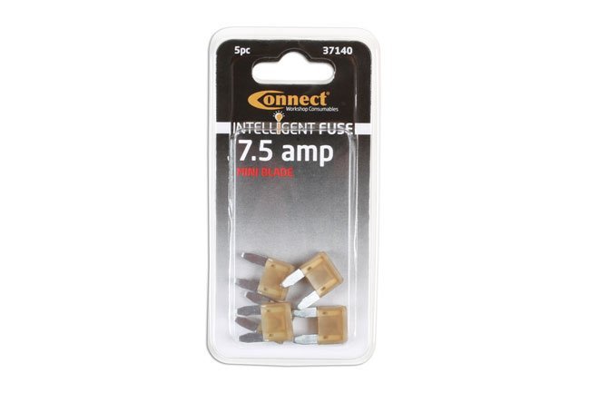 MINI FUSÍVEIS DE LÂMINA LED 7,5 A, PACOTE COM 5 UNIDADES - Image 3