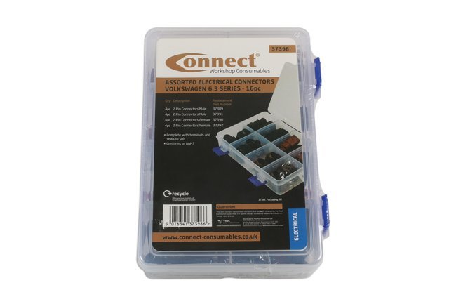 KIT DE CONECTORES ELÉTRICOS VARIADOS DO GRUPO VW PARA SÉRIE 6.3 (16 PEÇAS) - Image 4