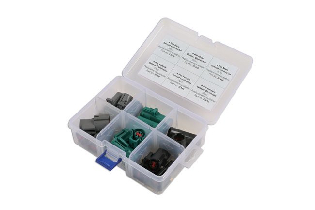 KIT DE CONECTORES ELÉTRICOS PARA SENSOR DE OXIGÊNIO FORD (18 PEÇAS) - Image 2