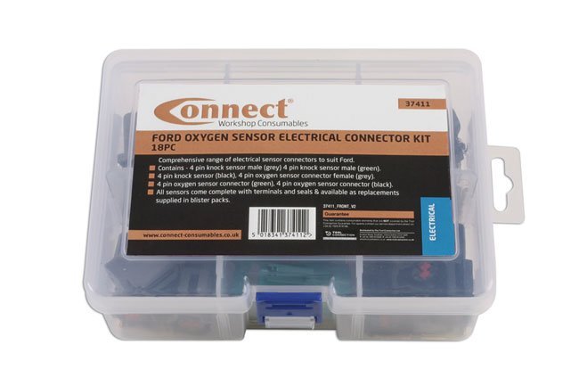 KIT DE CONECTORES ELÉTRICOS PARA SENSOR DE OXIGÊNIO FORD (18 PEÇAS) - Image 4