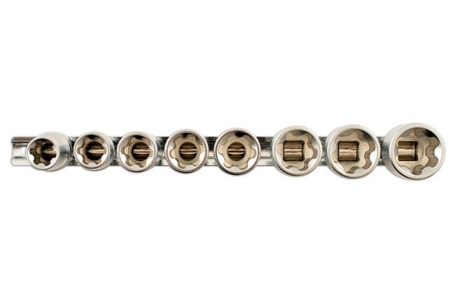 CONJUNTO DE CHAVE DE CAIXA TORX® PLUS 1/2"D 8PC - Image 3