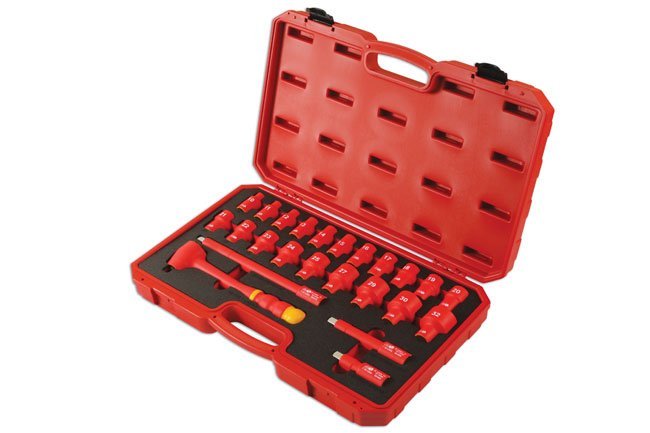 CONJUNTO DE CHAVE DE CAIXA ISOLADA 1/2"D 24PC - Image 2