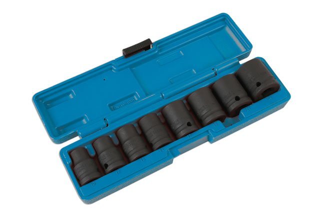 CONJUNTO DE CHAVE DE CAIXA DE IMPACTO 1/2"D 8PC - Image 2