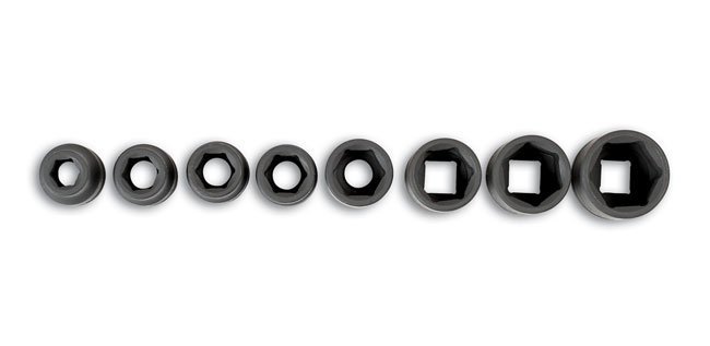 CONJUNTO DE CHAVE DE CAIXA DE IMPACTO 1/2"D 8PC - Image 3