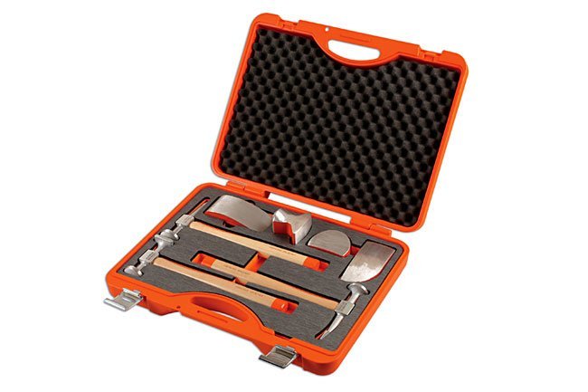 Aluminium Hammer and Dolly Set 7pc