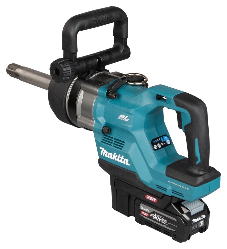 Chave Impacto 1" Xgt Makita Tw010G 40V C/ Carregador & 2 Baterias - Image 3