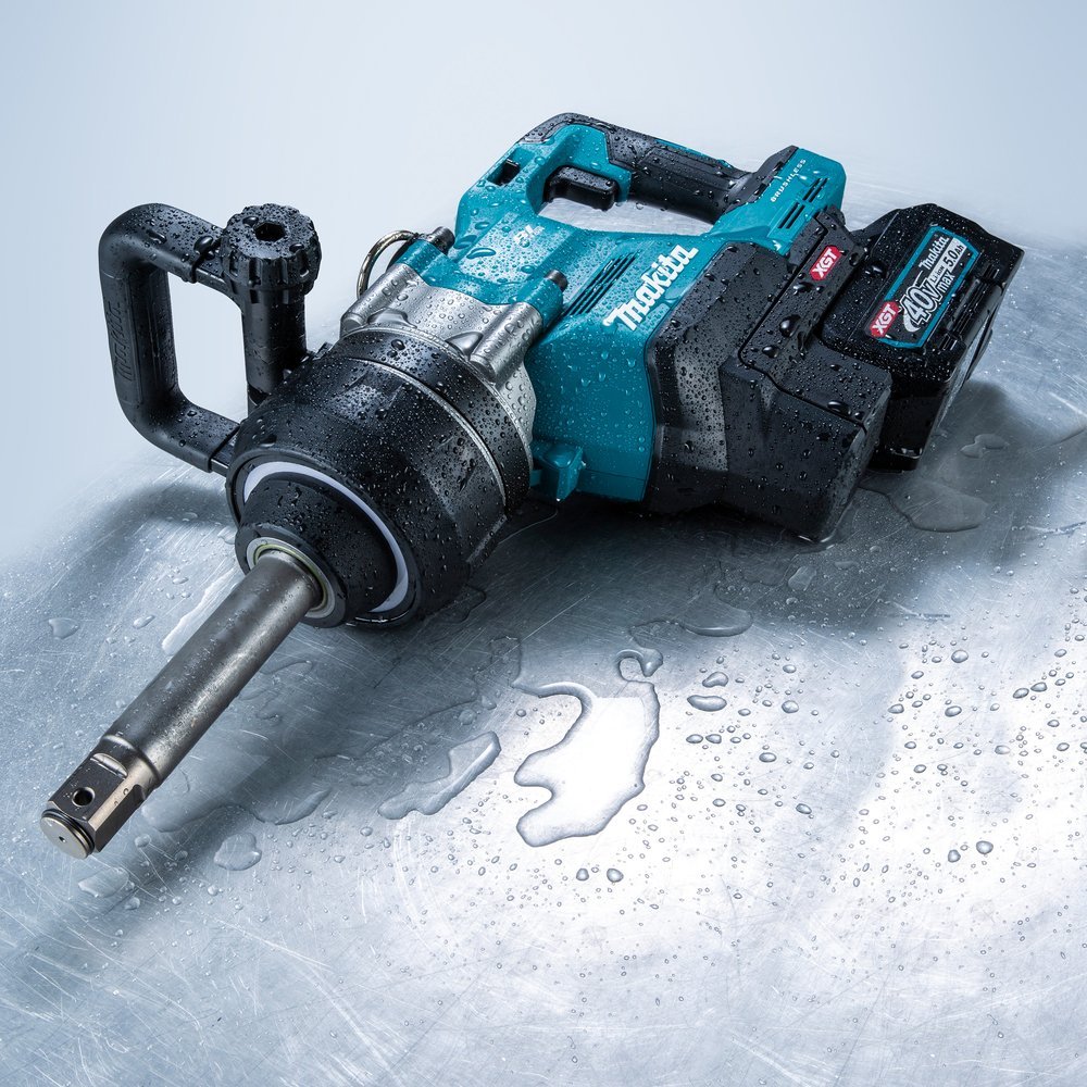 Chave Impacto 1" Xgt Makita Tw010G 40V C/ Carregador & 2 Baterias - Image 8
