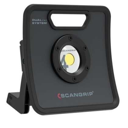 PROJETOR LED RECARGAVEL COM CABO E BATERIA 4000 LUMEN