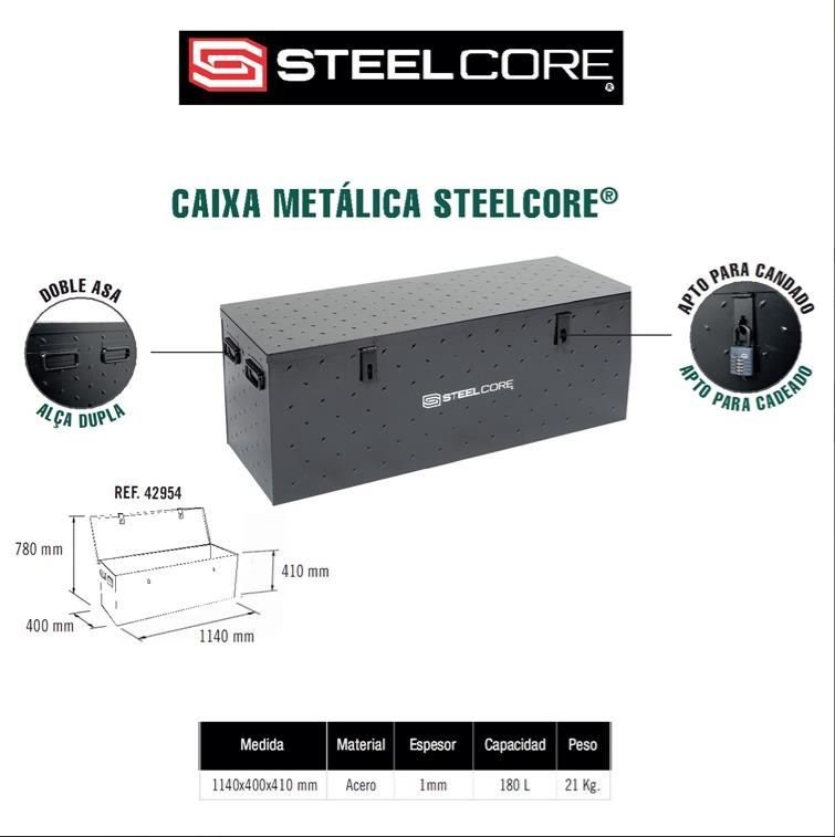 Bau Metalico Target Steelcore 42954 1140x400x410mm - Image 2