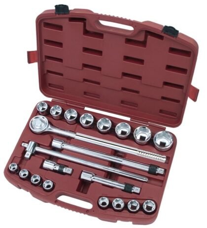 JOGO DE CHAVES CAIXA 21-PCS - 3/4" DR