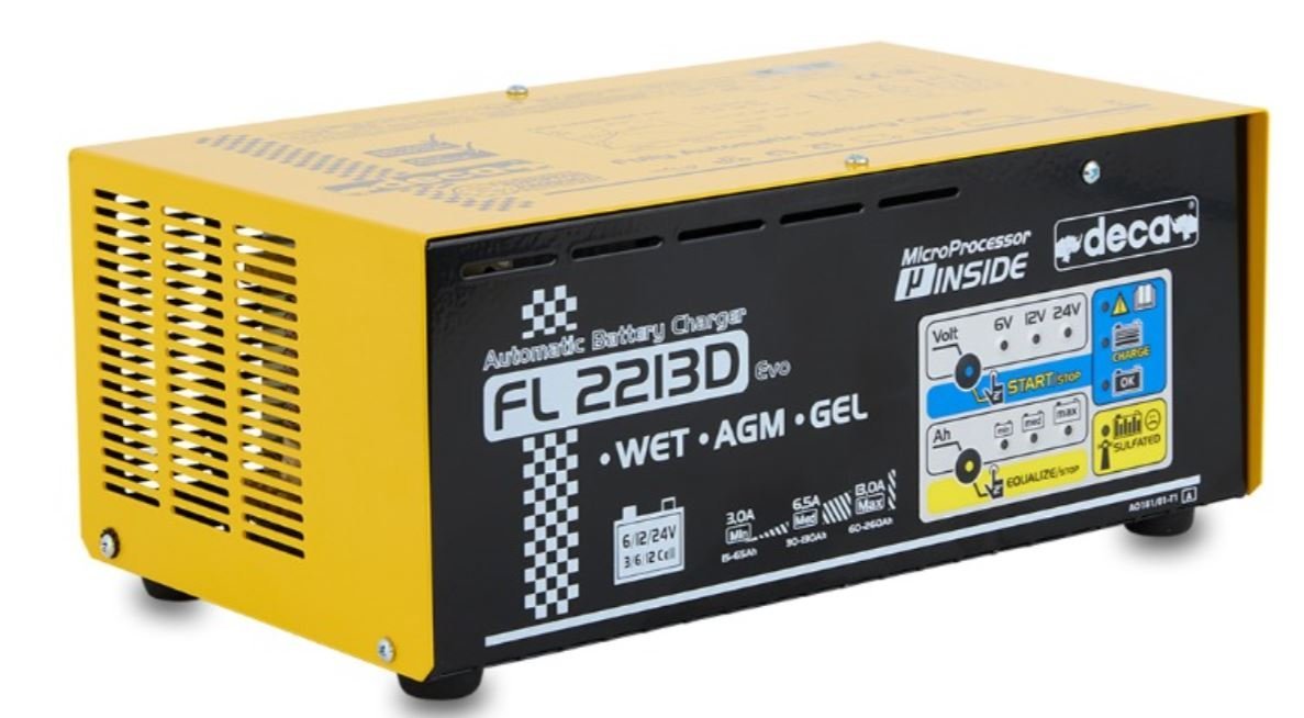 CARREGADOR DE BAT. AUTOMÁTICO FL2213D