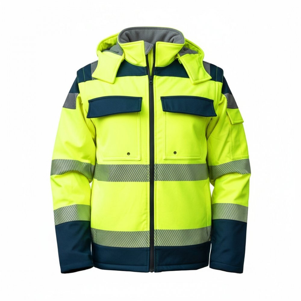BLUSAO ALTA VISIBILIDADE SOFTSHELL L AMR/AZ MAR