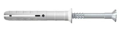 Bucha prego N 6 x 80/50 S com cabeça de embeber gvz 50unds