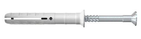 Bucha prego N 8 x 80/40 S com cabeça de embeber gvz 50unds