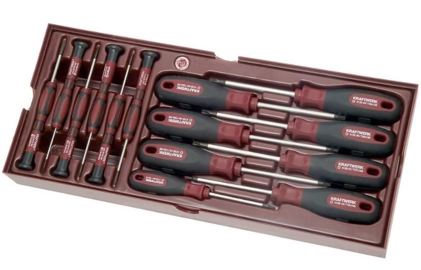 14-pcs COMPLETO Chaves Parafusos