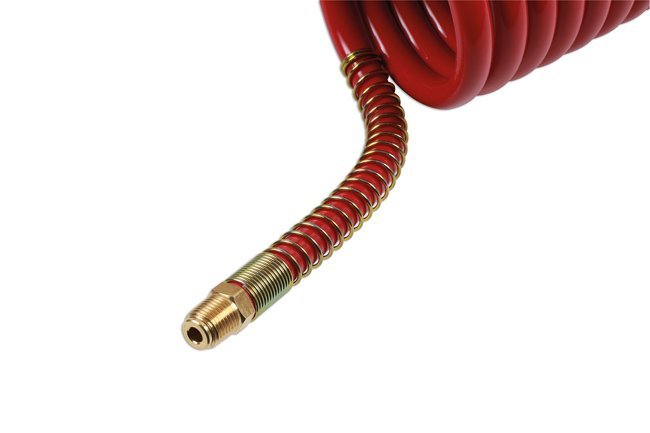 MANGUEIRA DE AR RETRÁTIL DE 1/4" BSP COM CONEXÕES MACHO DE 14.5mts - Image 2