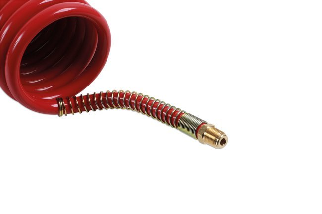 MANGUEIRA DE AR RETRÁTIL DE 1/4" BSP COM CONEXÕES MACHO DE 14.5mts - Image 3