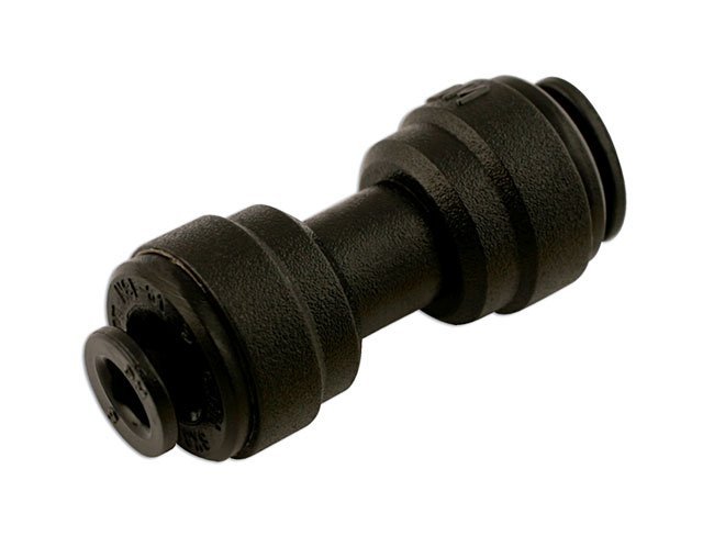 CONECTOR DE UNIÃO RETA DE ENCAIXE RÁPIDO 4MM, PACOTE COM 10 UNIDADES