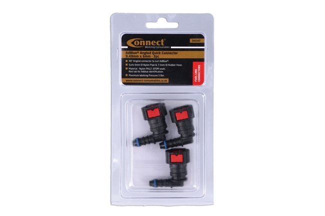 CONECTORES RÁPIDOS ADBLUE® ANGULARES DE 90° 9,49 X 6 MM (3 UNIDADES) - Image 2