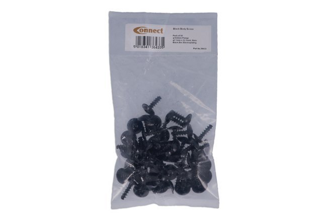 PARAFUSO TORX PRETO PARA CARROCERIA - PARA AUDI (50 PEÇAS) - Image 2