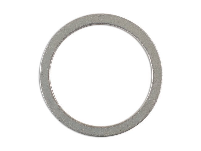 ANILHA PARA BUJÃO DE CÁRTER, ALUMÍNIO 22 X 27 X 1,5 MM, PACOTE COM 10 UNIDADES