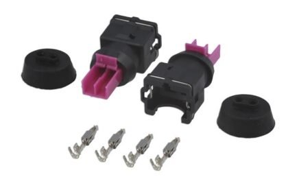 CONECTOR ELÉTRICO PARA INJETOR DE COMBUSTÍVEL PEUGEOT (8 PEÇAS)