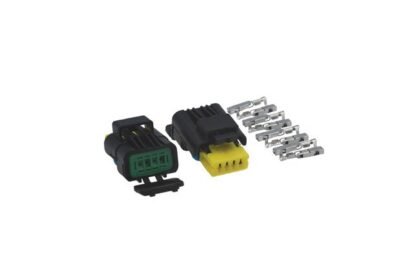 CONECTOR MULTIFUNCIONAL PEUGEOT DE 4 PINOS, 10 UNIDADES