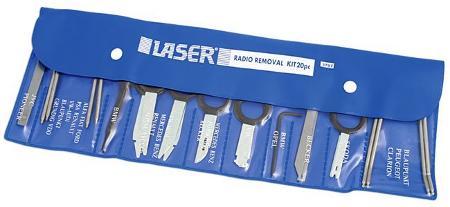 KIT DE REMOÇÃO DE RÁDIO 20PC
