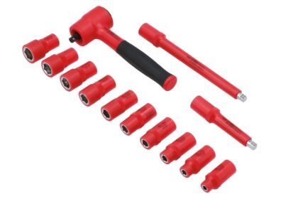 CONJUNTO DE CHAVES DE CAIXA ISOLADAS 1/4"D 13PC