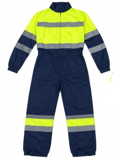FATO MACACO ALTA VISIBILIDADE AZUL/AM ALG240GRS T.XL