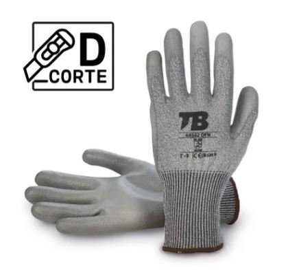 LUVA PROT CORTE REVESTIMENTO EM PU TDM D REF. 401G2 DYN T.10