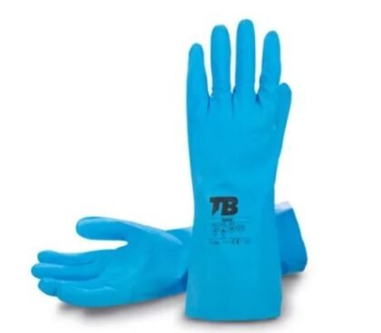 LUVA PROT QUIMICANITRILO AZUL (INT CLORADO) REF.9008 T.8/L