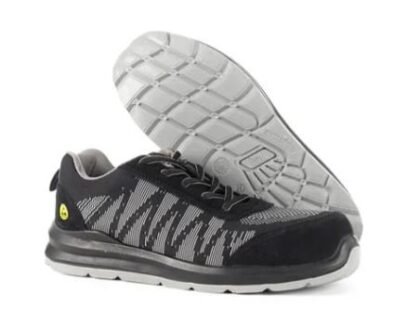 SAPATO METAL FREE ESD INDRA CINZA/PRETO S3S T.42